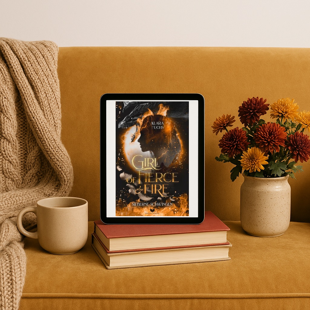 Book Review Girl Of Fierce & Fire Silberne Schwingen by Klara Fuchs