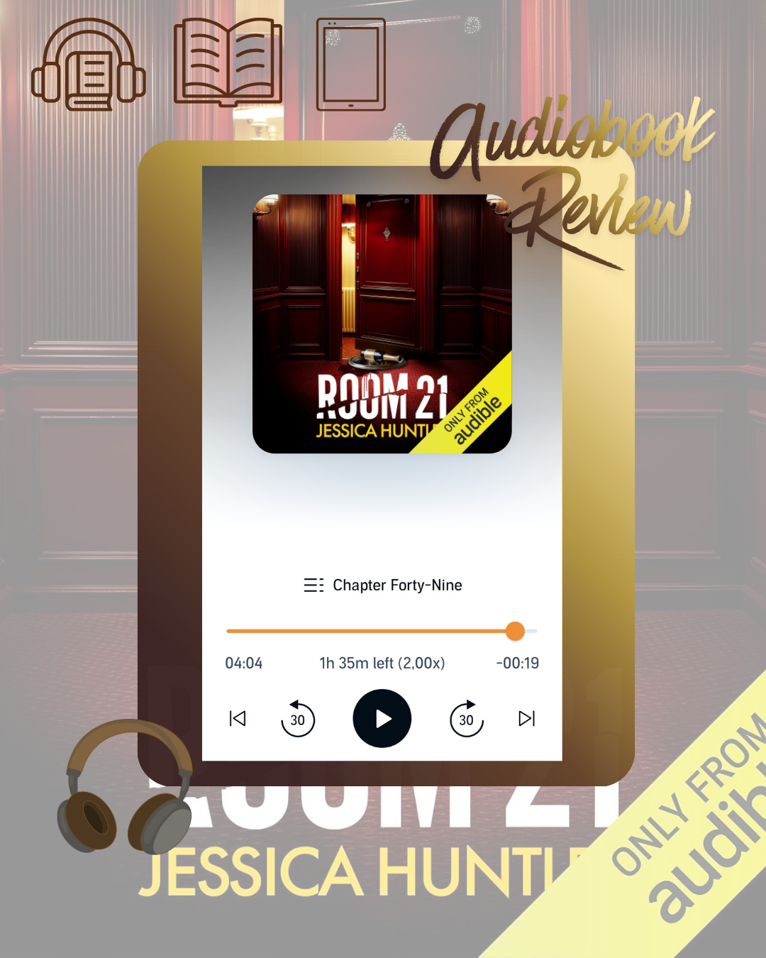 Audiobook Room 21 by Jessica Huntley