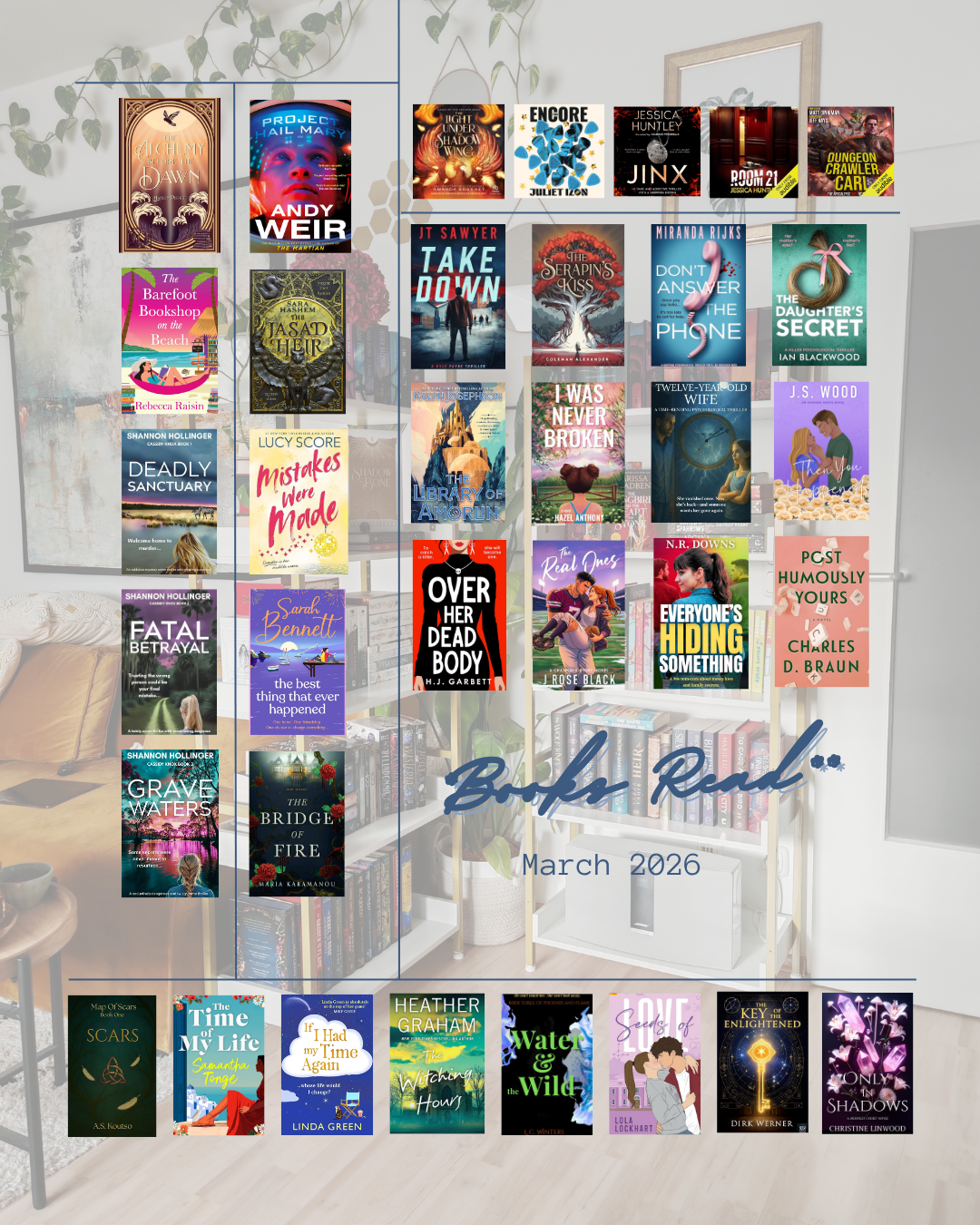 Books Read March 2026