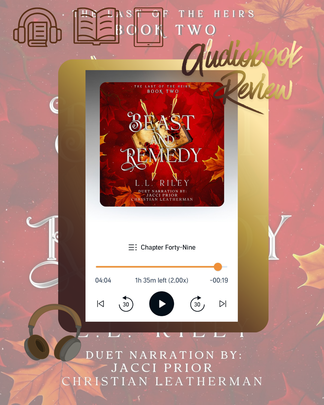 Audiobook Beast and Remedy by L.L. Riley+