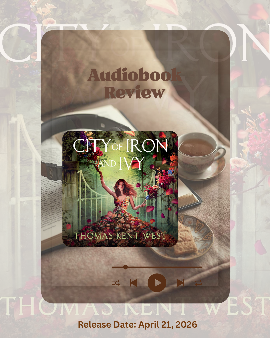 Audiobook City of Iron and Ivy by Thomas Kent West