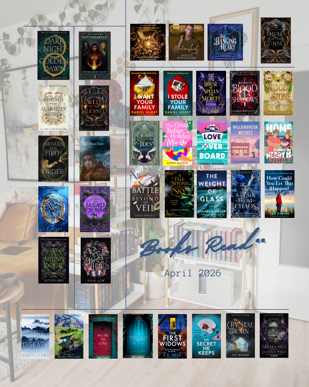 Books Read April 2026