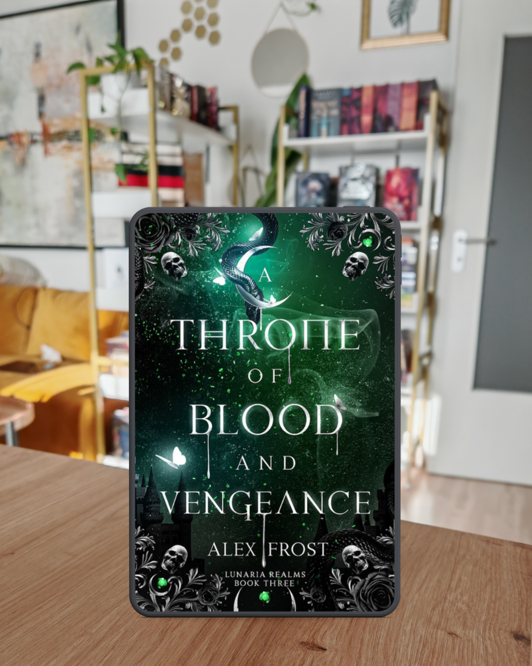 Review A Throne of Blood and Vengeance by Alex Frost