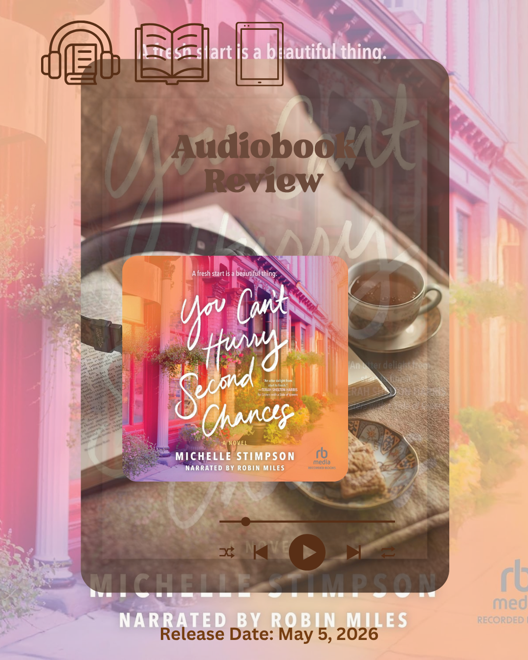 Audiobook You Can't Hurry Second Chances by Michelle Stimpson