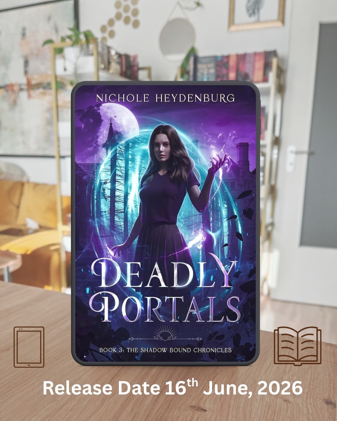 Book Review Deadly Portals by Nichole Heydenburg