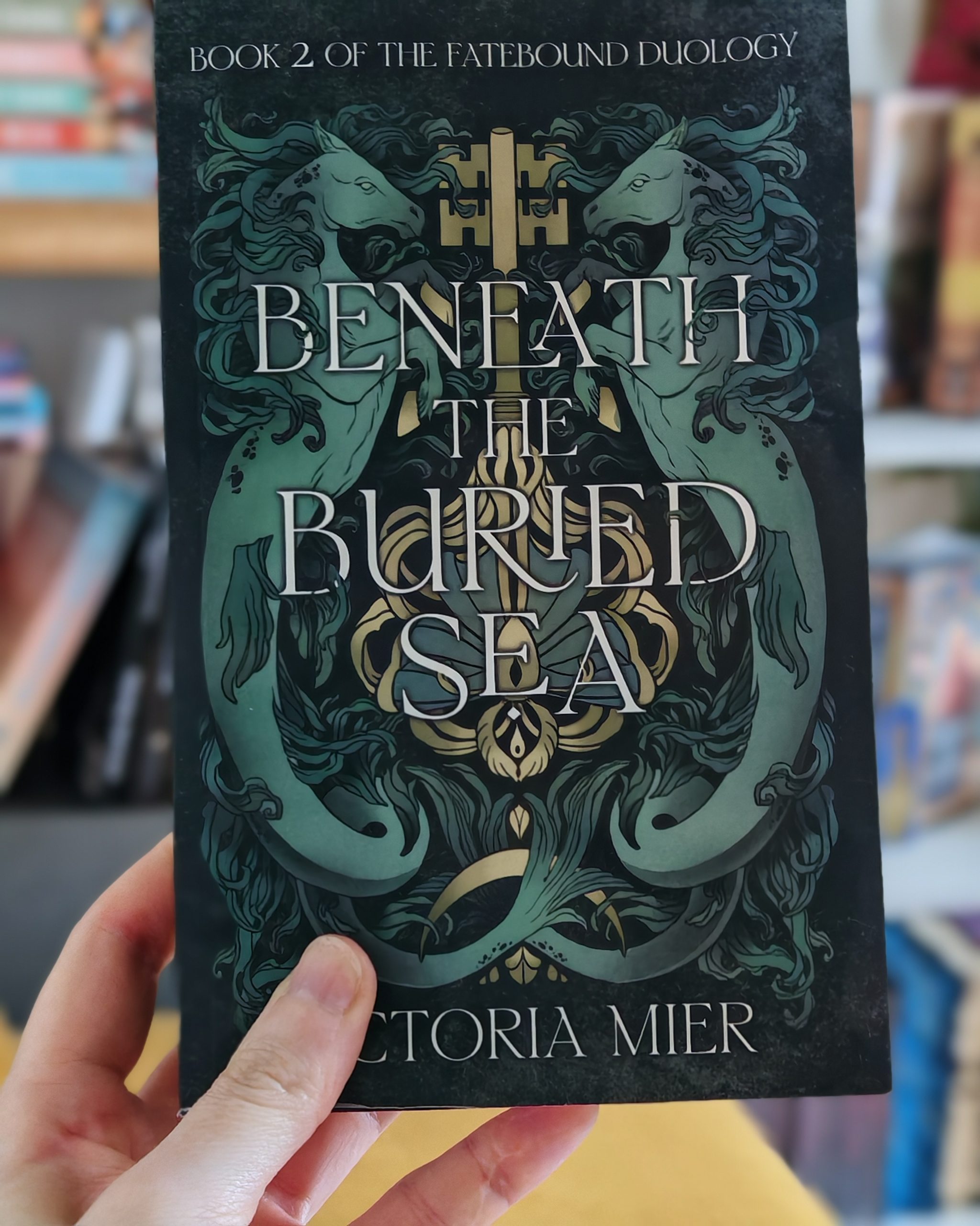 Review Beneath the Buried Sea by Victoria Mier