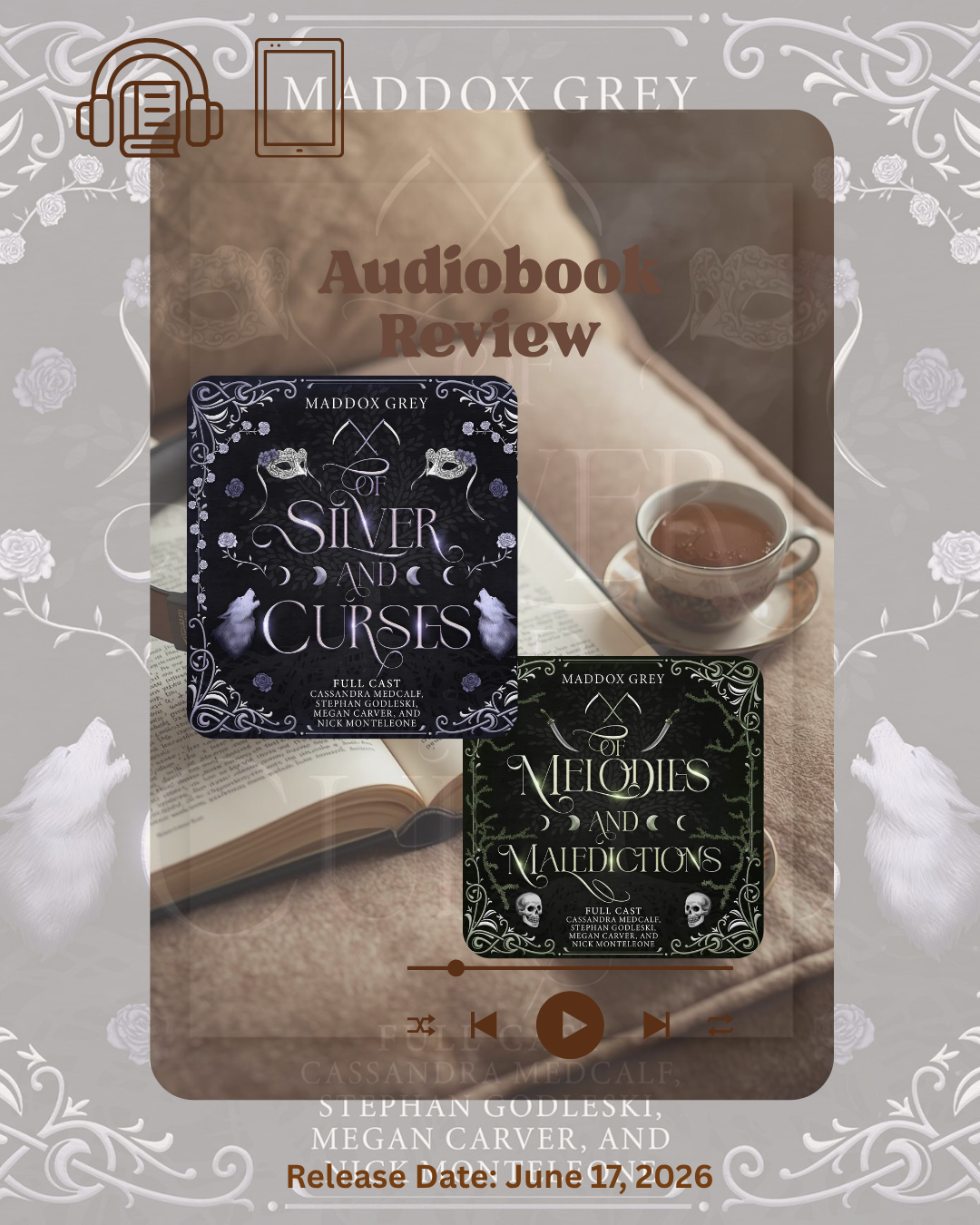 Review Of Silver and Curses & Of Melodies and Maledictions by Maddox Grey