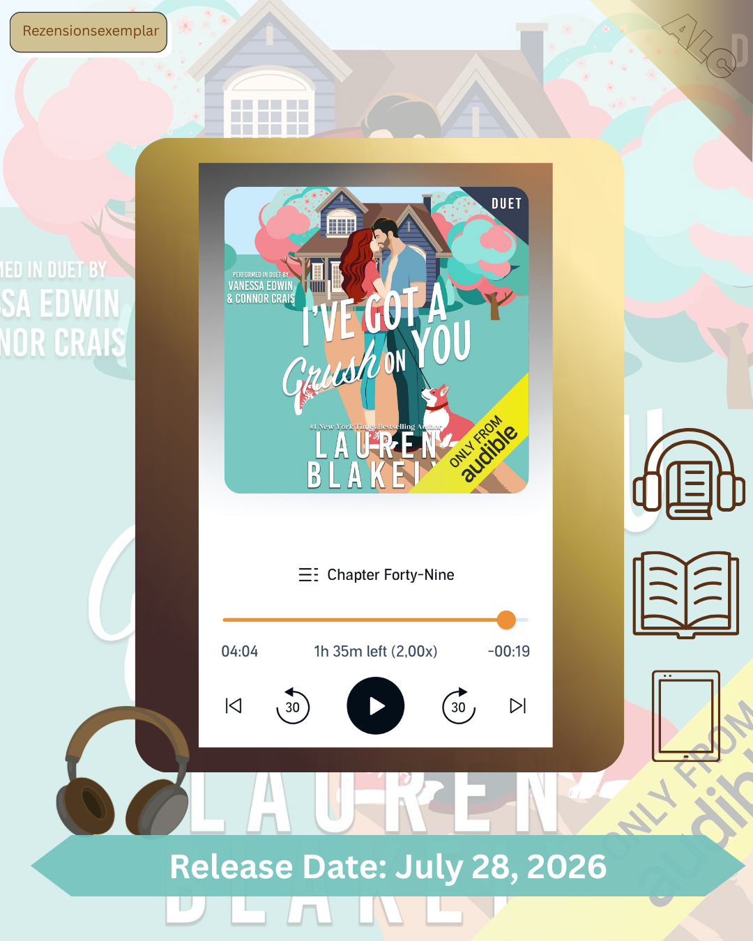 Audiobook I've Got a Crush on You by Lauren Blakely