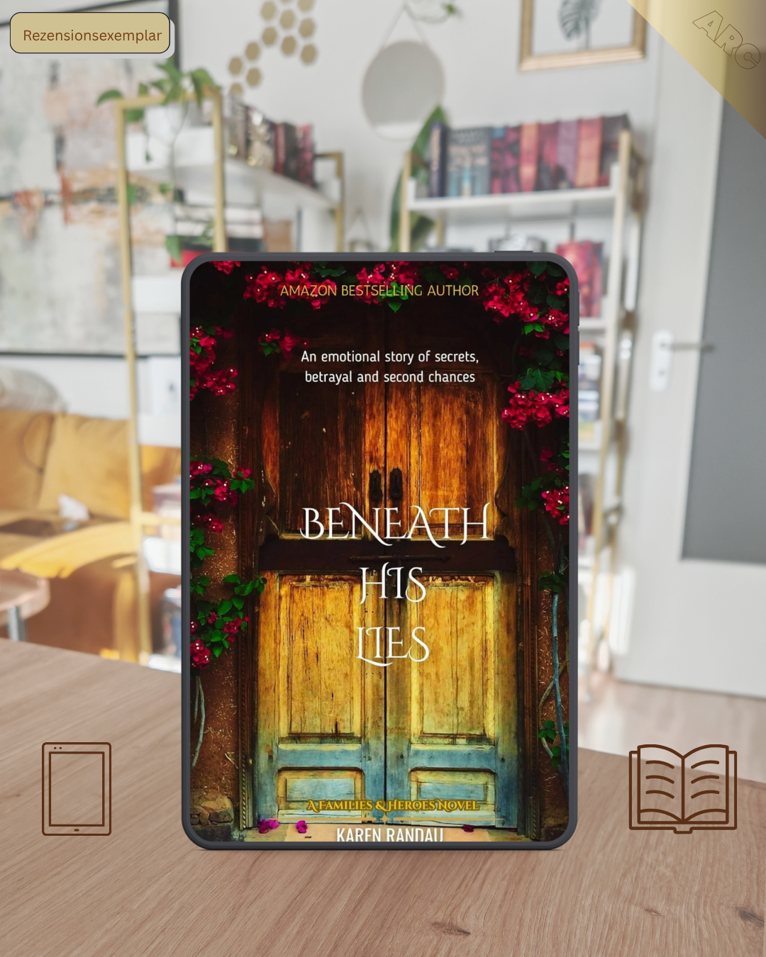Review Beneath His Lies by Karen Randau
