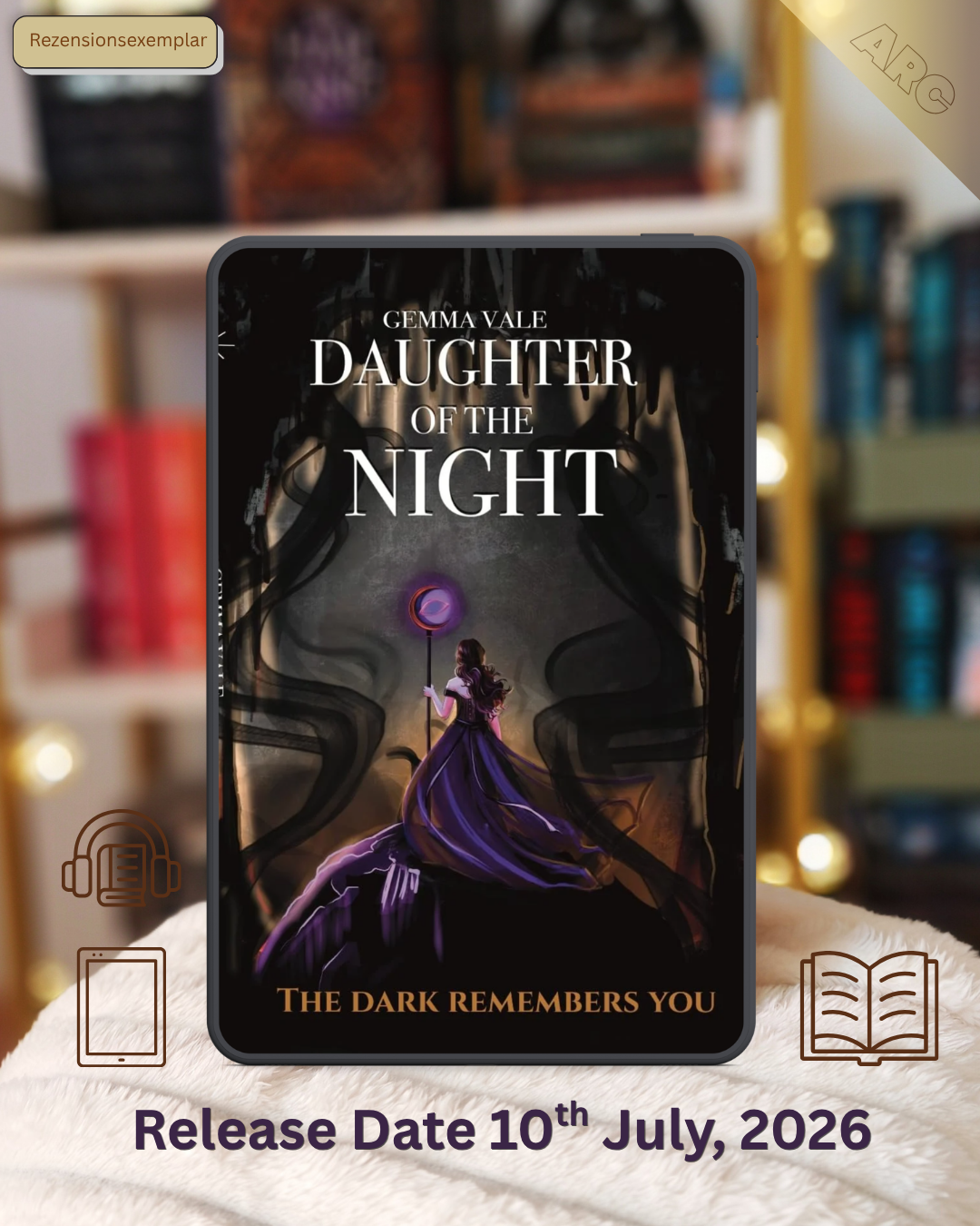 Review Daughter of the Night by Gemma Vale+