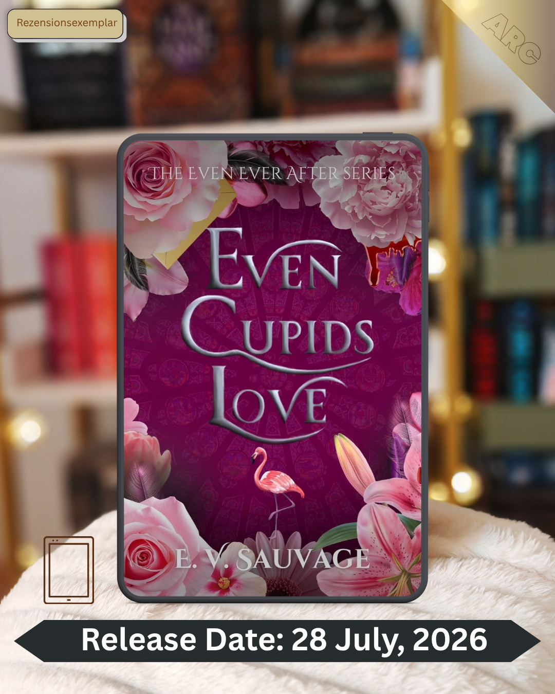 Review Even Cupids Love by E.V. Sauvage