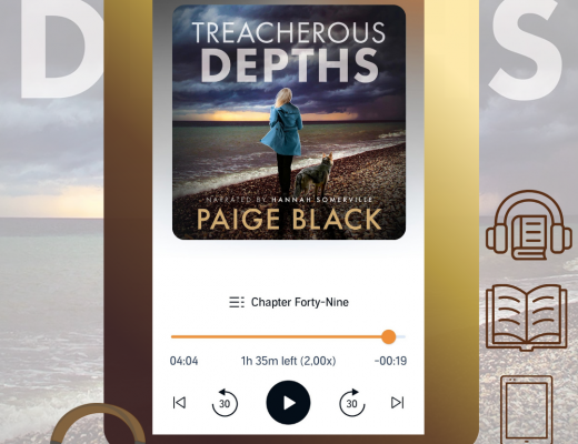 Audiobook Treacherous Depths by Paige Black
