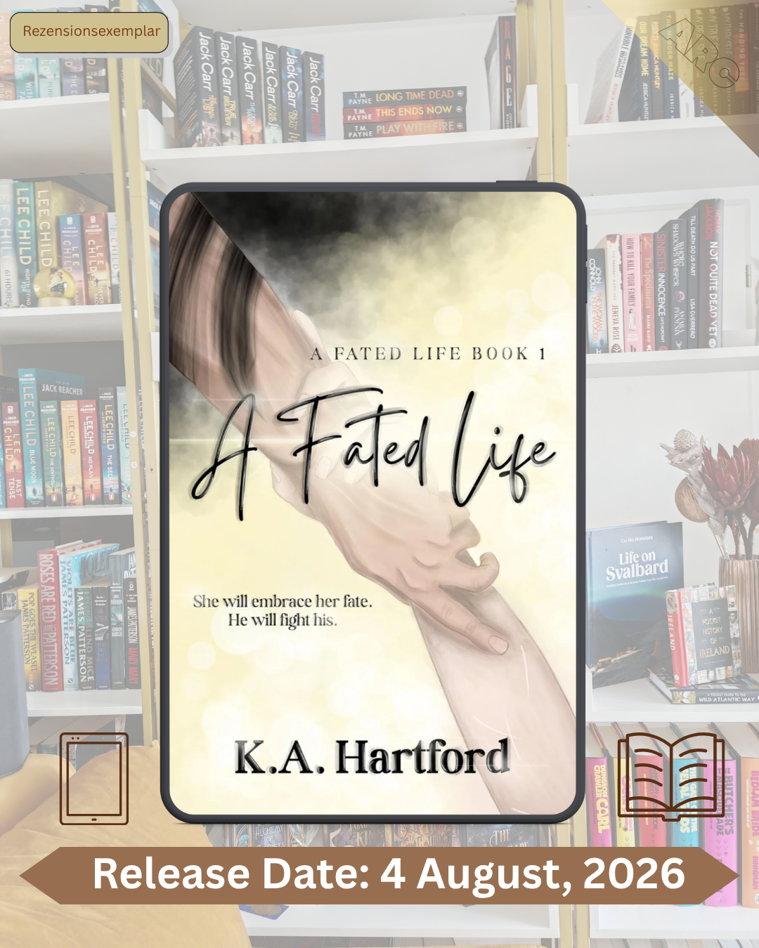 Review A Fated Life by K.A. Hartford
