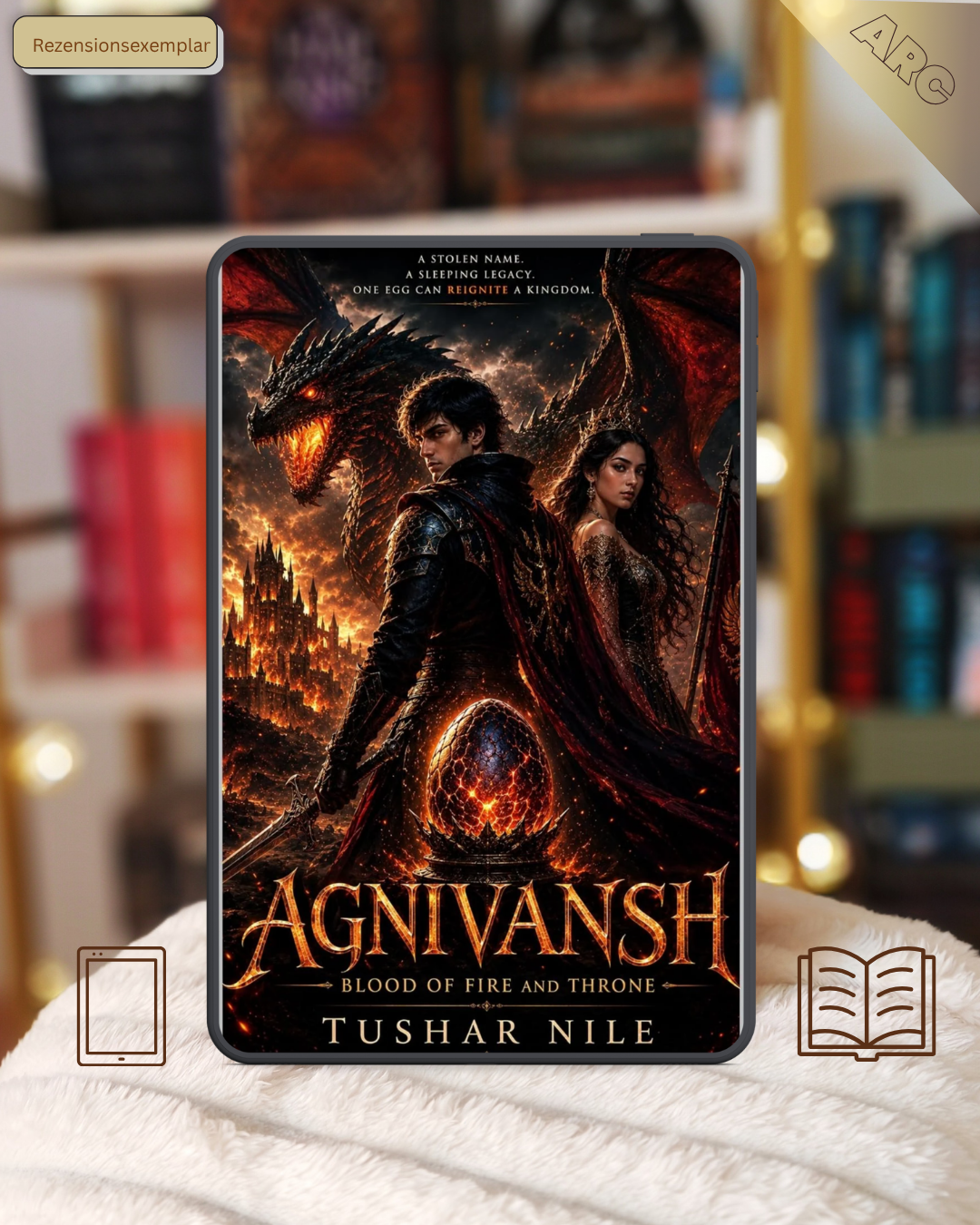 Review AGNIVANSH Blood of Fire and Throne by Tushar Nile