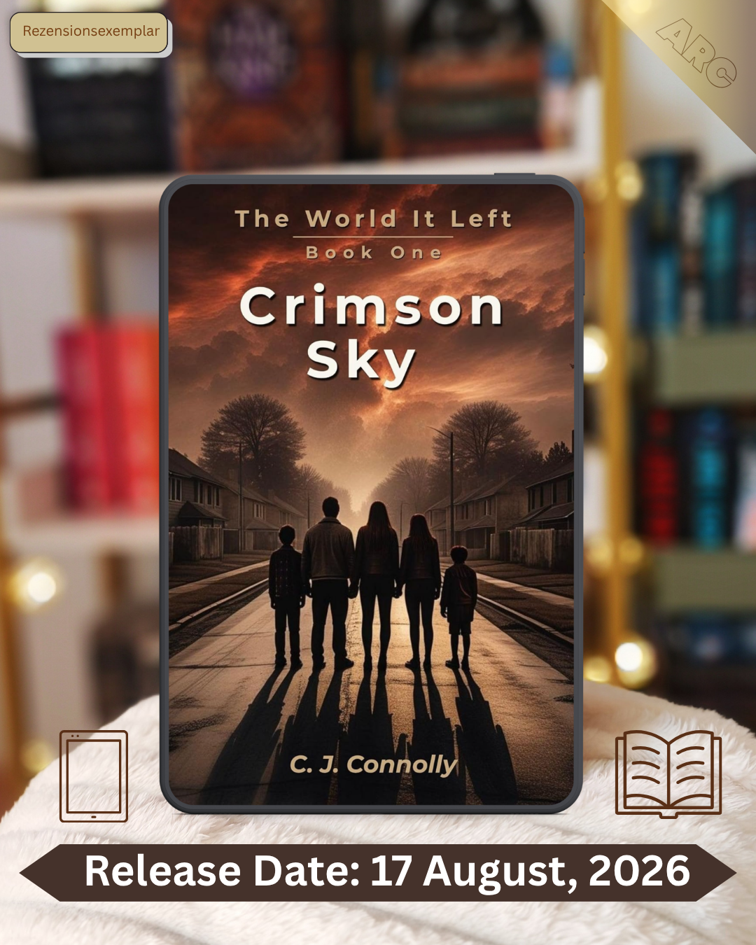 Review Crimson Sky by C. J. Connolly