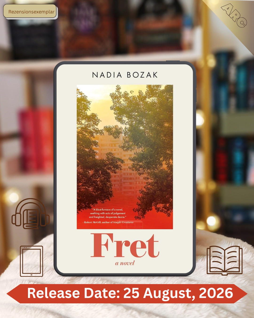 Review Fret by Nadia Bozak