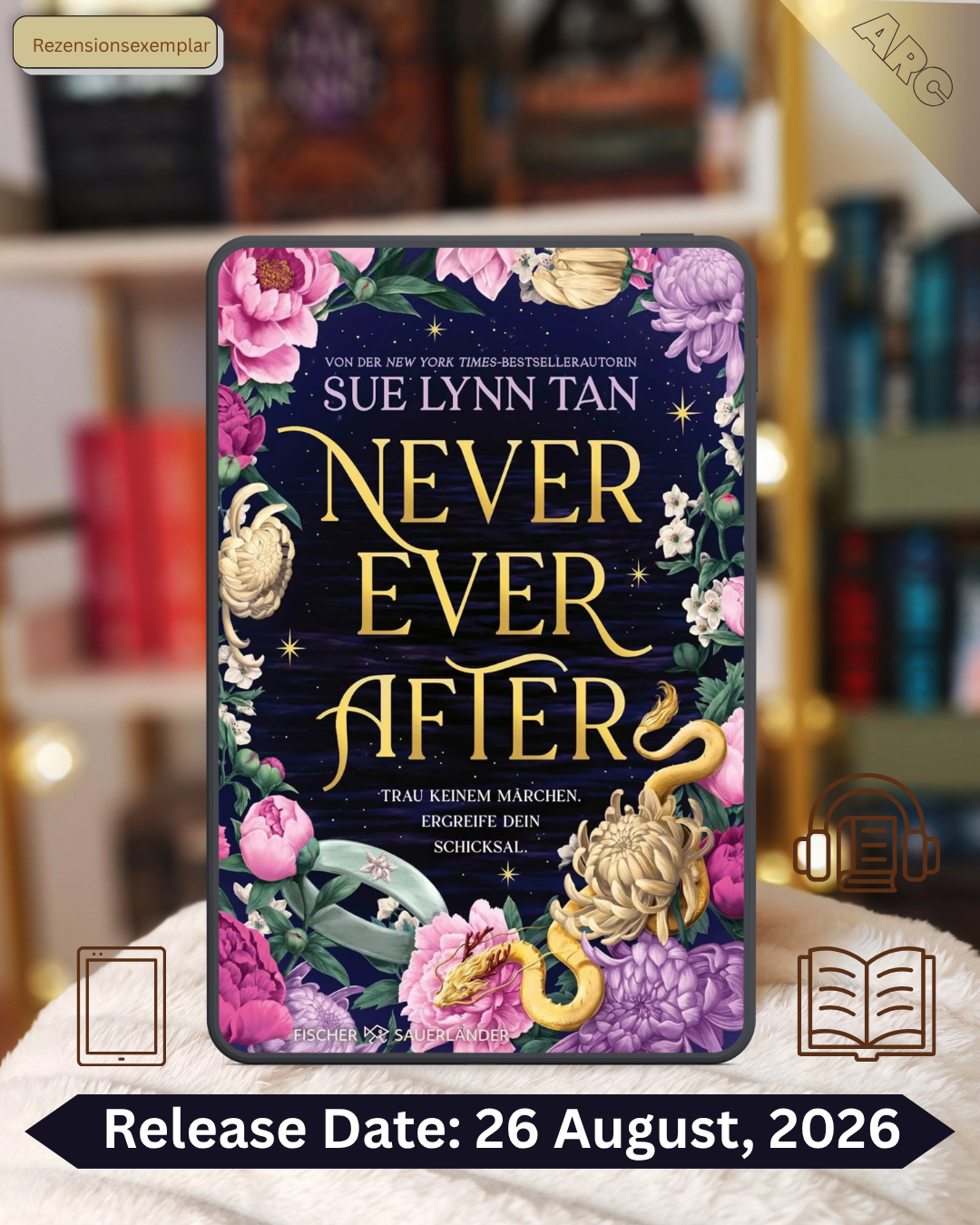 Review Never Ever After by Sue Lynn Tan