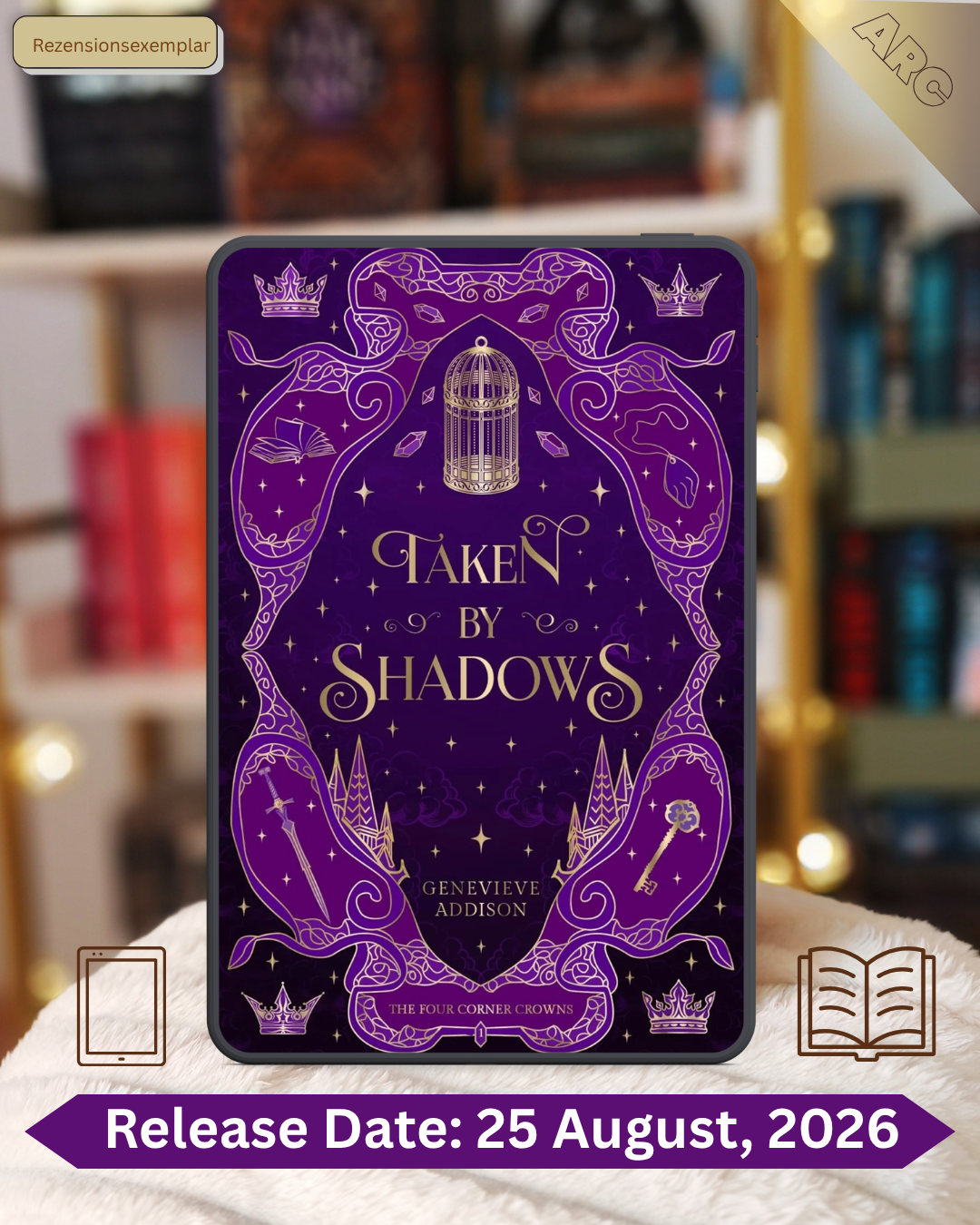 Review Taken by Shadows by Genevieve Addison