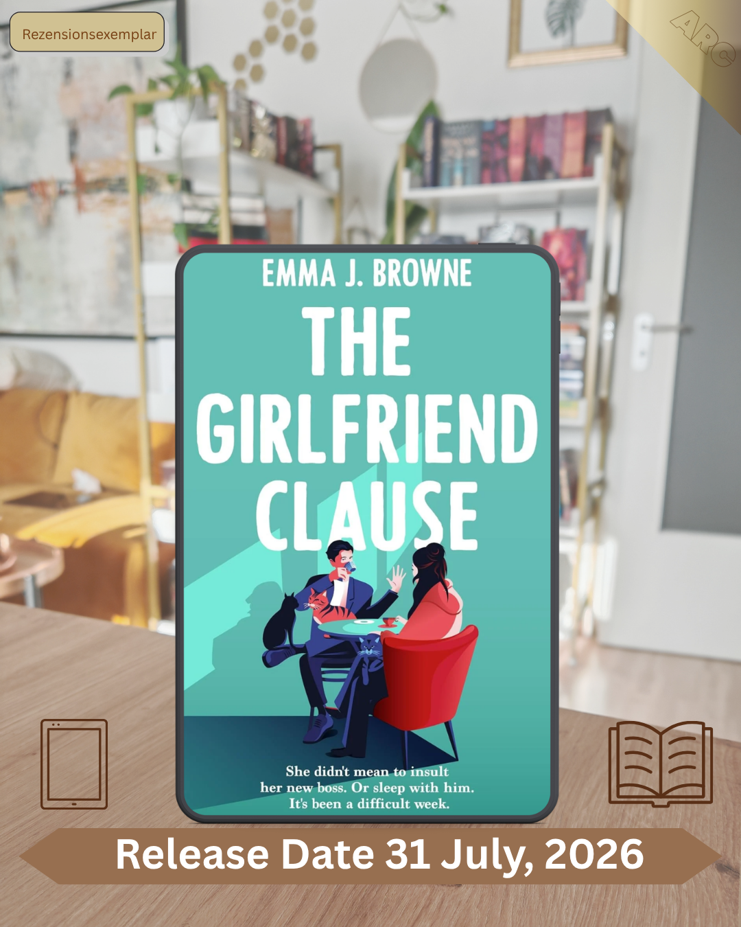 Review The Girlfriend Clause by Emma J. Browne
