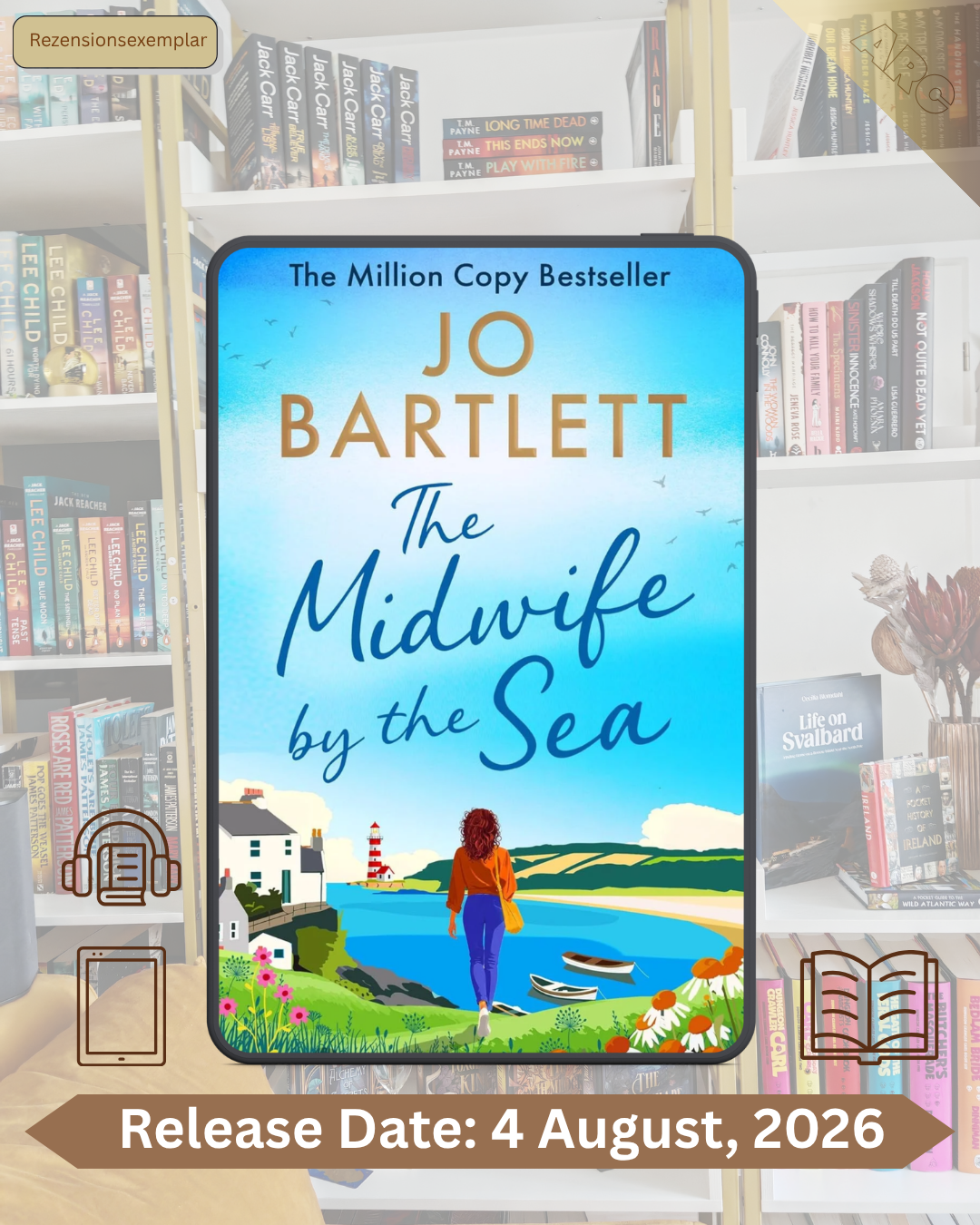Review The Midwife by the Sea by Jo Bartlett