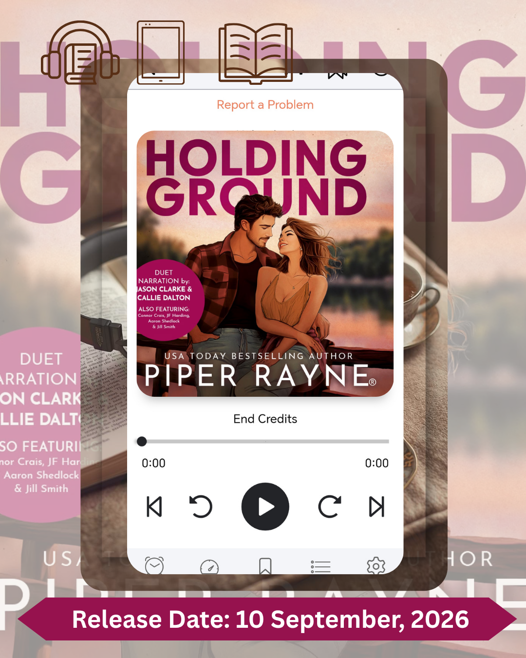 Audiobook Holding Ground by Piper Rayne