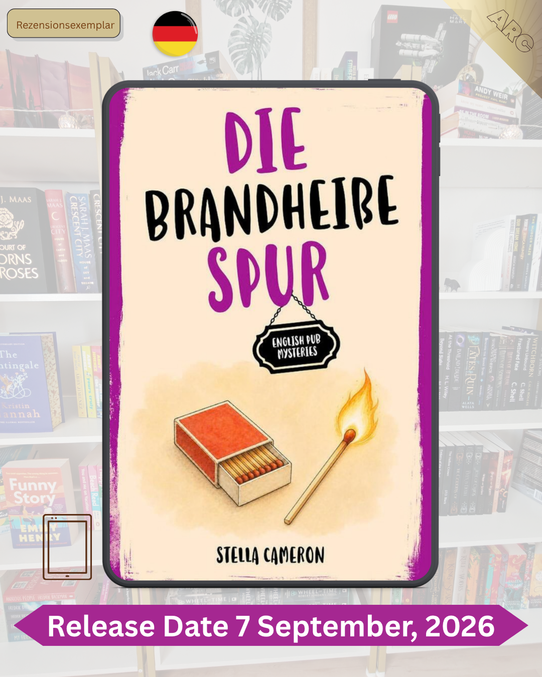 Review Die brandheiße Spur by Stella Cameron