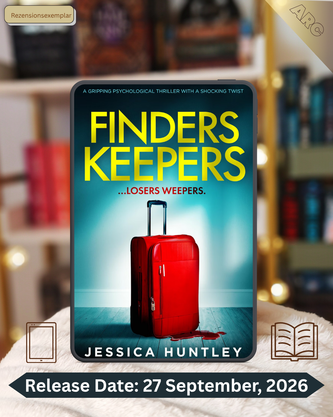 Review Finders Keepers by Jessica Huntley