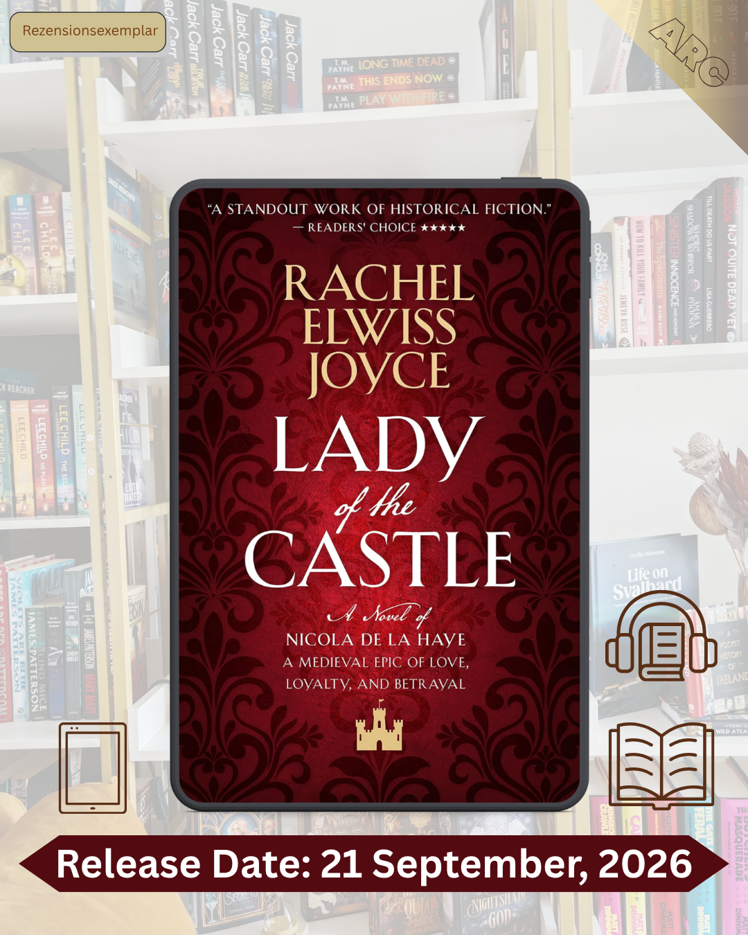 Review Lady of the Castle by Rachel Elwiss Joyce