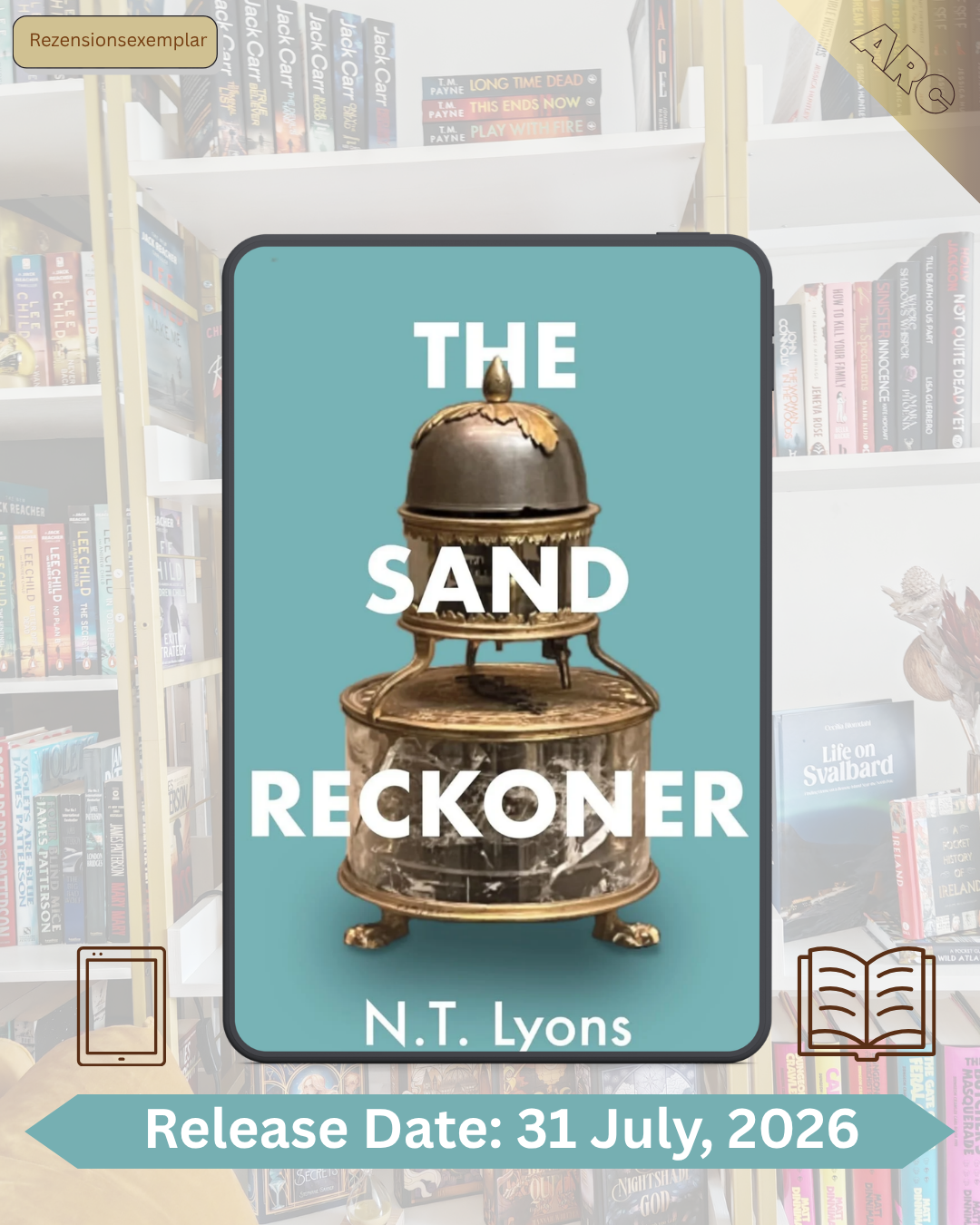 Review The Sand Reckoner by N.T. Lyons