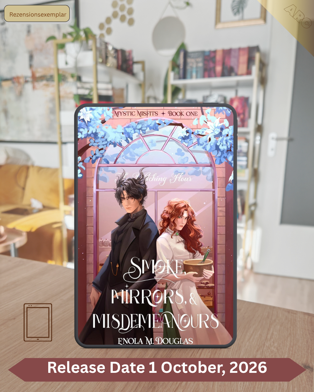 Review Smoke, Mirrors, & Misdemeanours by Enola M. Douglas